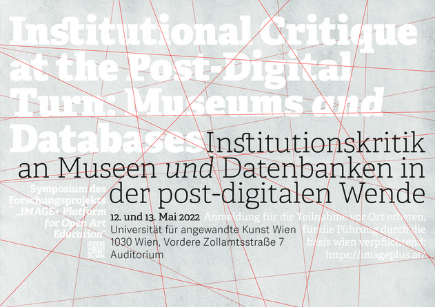 Institutionskritik an Museen und Datenbanken in der post-
digitalen Wende