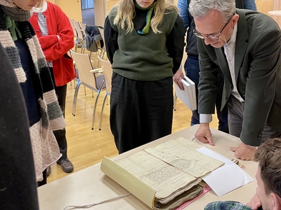 Wiener Stadt- und Landesarchiv, Exkursion im Rahmen des Seminars „Technische Utopien“