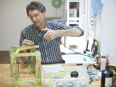 Workshop with game developer Guido Hoffmann