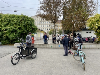 Volkertviertel und Nordwestbahnhof, Exkursion im Rahmen des Seminars „Technische Utopien“