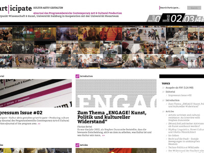 ENGAGE! Kunst, Politik und kultureller Widerstand