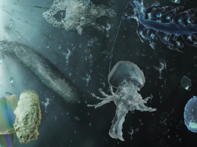 Noise Aquarium, Plankton in noise and plastic pollution