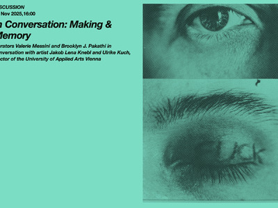 In Conversation: Making & Memory