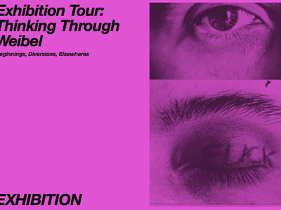 Exhibition Tour: Thinking Through Weibel, Beginnings, Diversions, Elsewheres