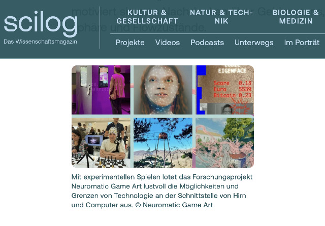 Das Spiel mit den Gehirndaten