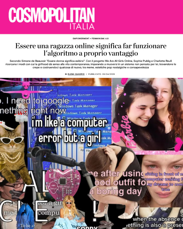 Essere una ragazza online significa far funzionare l'algoritmo a proprio vantaggio