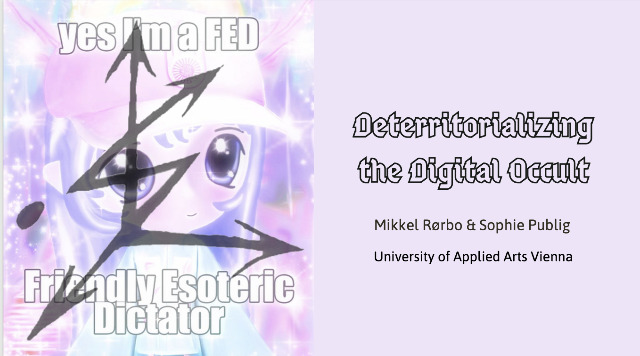 Deterritorializing the Digital Occult