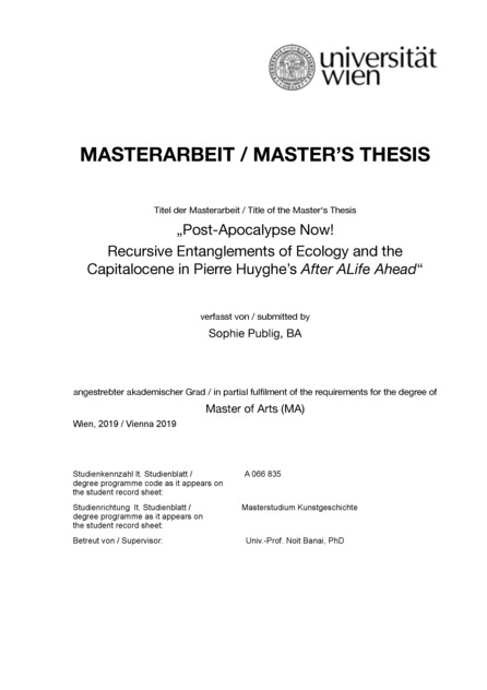 Post-Apocalypse Now!