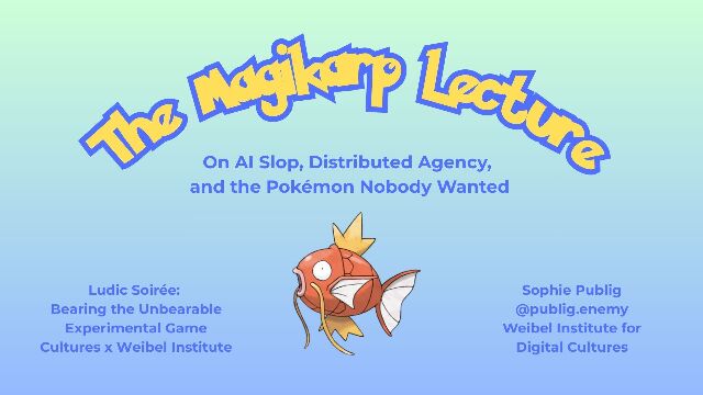 The Magikarp Lecture