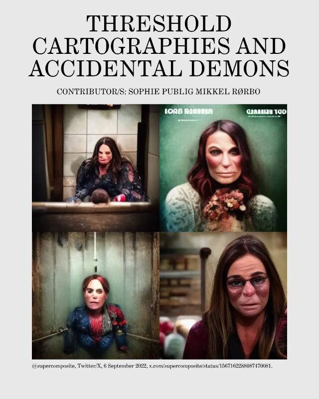 Threshold Cartographies and Accidental Demons