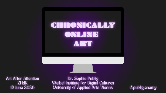 chronically online art