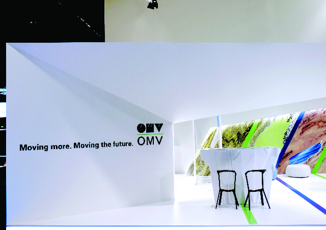 Commission ÖMV EAGE, Exhibition Design