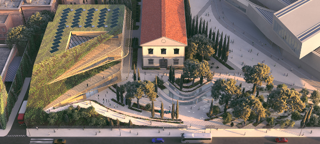 Competition “MAXXI Grande Extension Building”,Rome