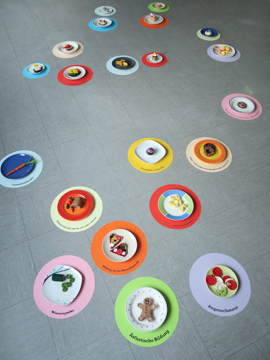 Lebensmittel Bildung. Ein Augenschmaus