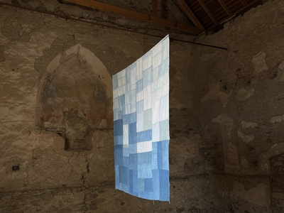 Himmelstagebuch / Sky Diary, Textiles Tagebuch