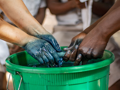 Wa Methodist School for the Blind, Wa/Ghana, Indigo Workshop