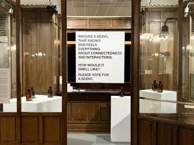 CONCEPTION OF SŸS: THE SMELL OF A MYTHOLOGICAL BEING, Series of Scenographic Studies Part V - SENSING LIVING SYSTEMS