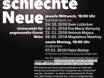 Das gute Alte und das schlechte Neue